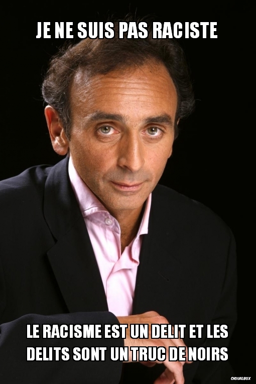 Je ne suis pas raciste