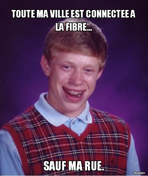 Toute ma ville est connectée à la Fibre...