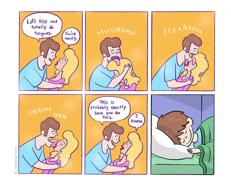 Porn actors be like...