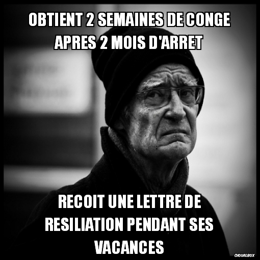 reprend le taff apres 2 mois d'arret #2