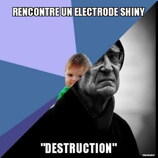 Rencontre un Electrode Shiny