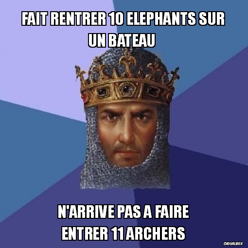 Les bateaux dans AOE2