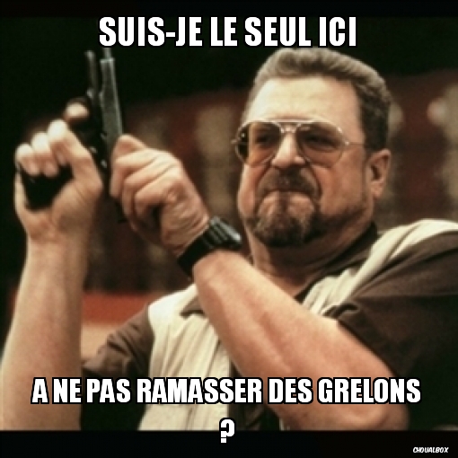 Putain de grelons...