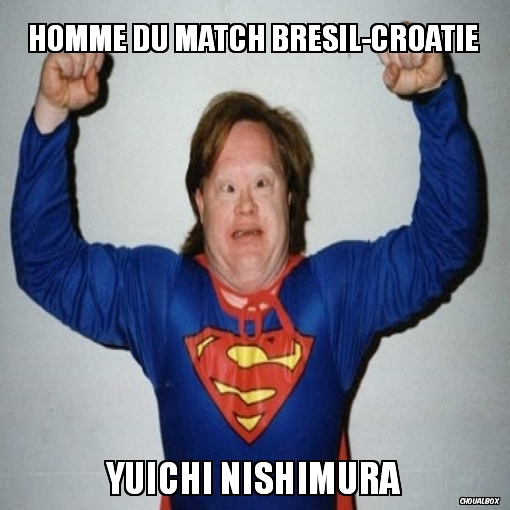 Homme du match Brésil-Croatie