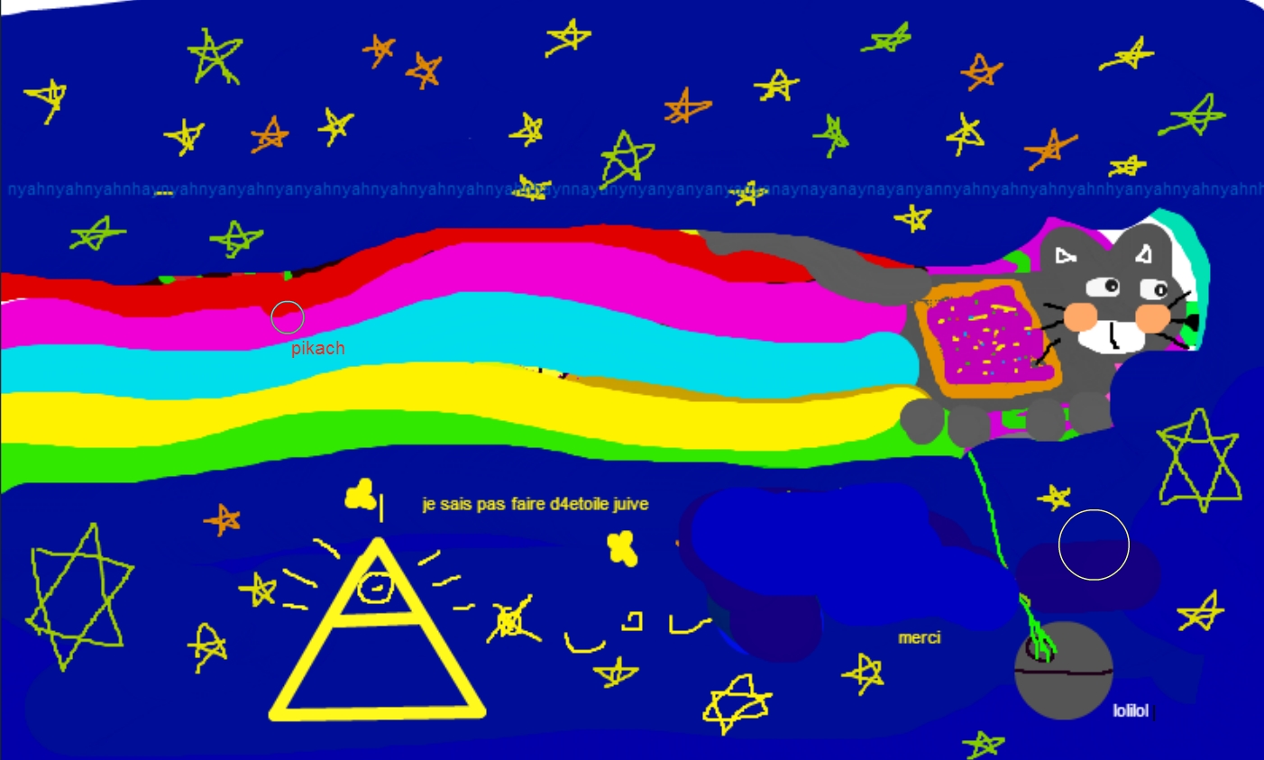 Le Nyan cat du choual !