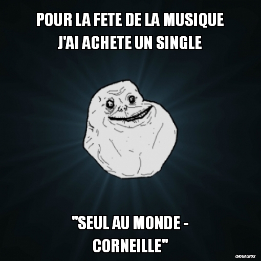 Pour la fête de la musique j'ai acheté un single