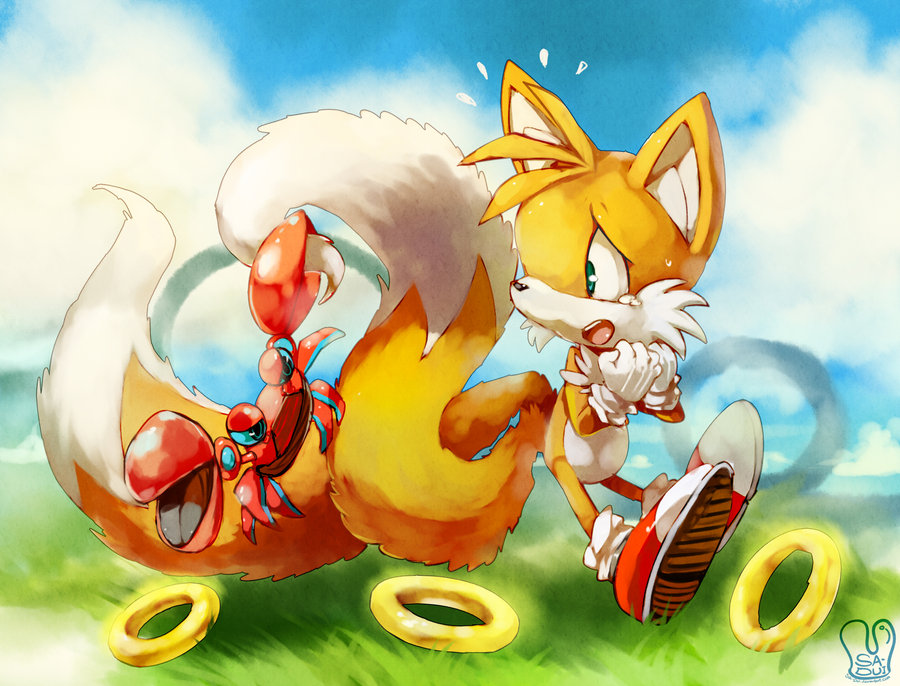 Outch.. Don't hurt my Tails please..