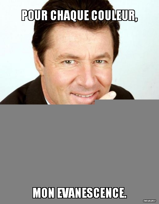 Pour chaque couleur ...
