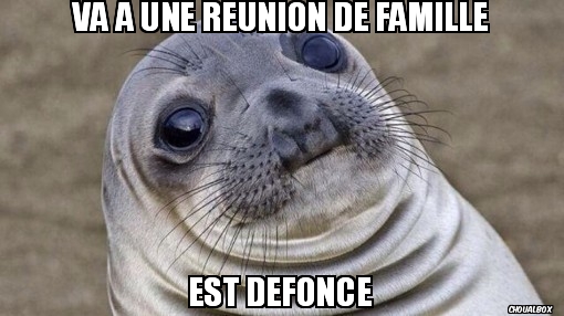 Va à une Réunion de famille