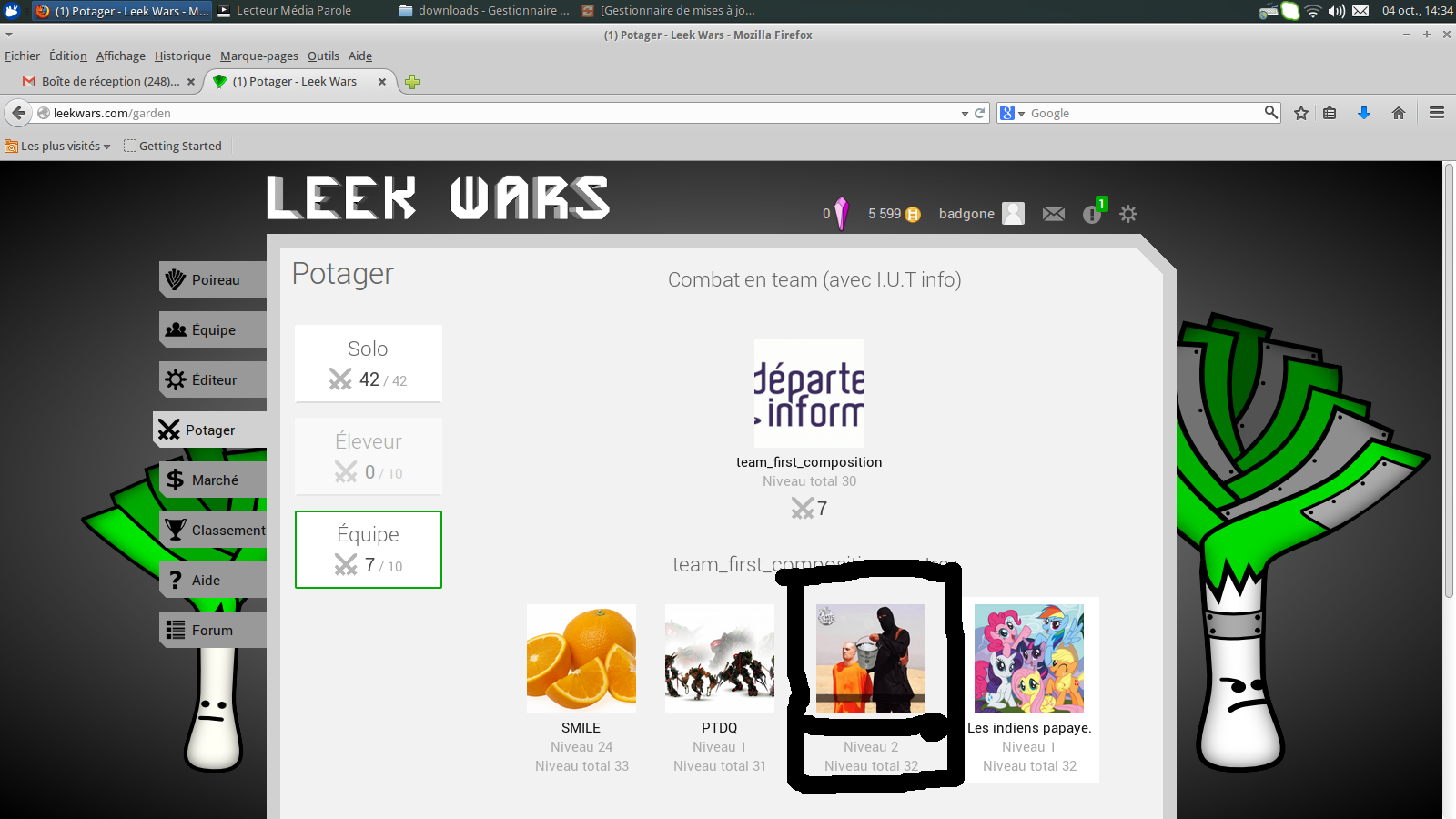 Blague de mauvais gout