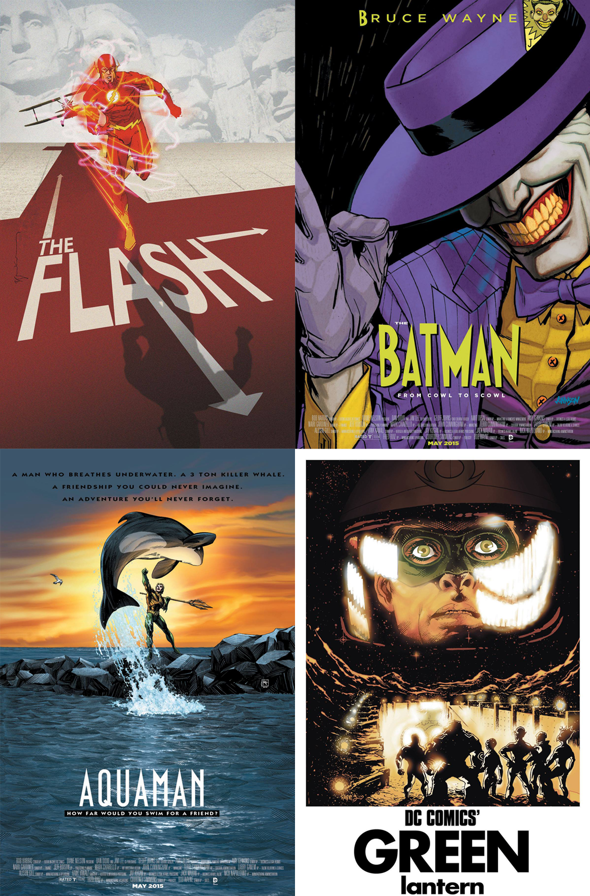 Des Variantes Covers DC/Movies 1