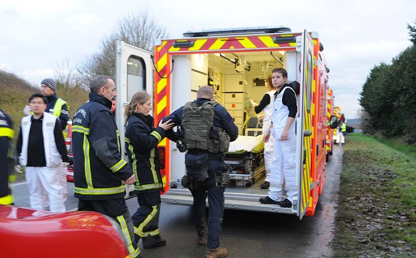 Assaut à Dammartin côté pompiers - 2/2
