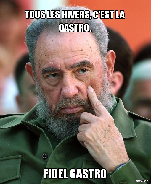 Tous les hivers, c'est la Gastro.