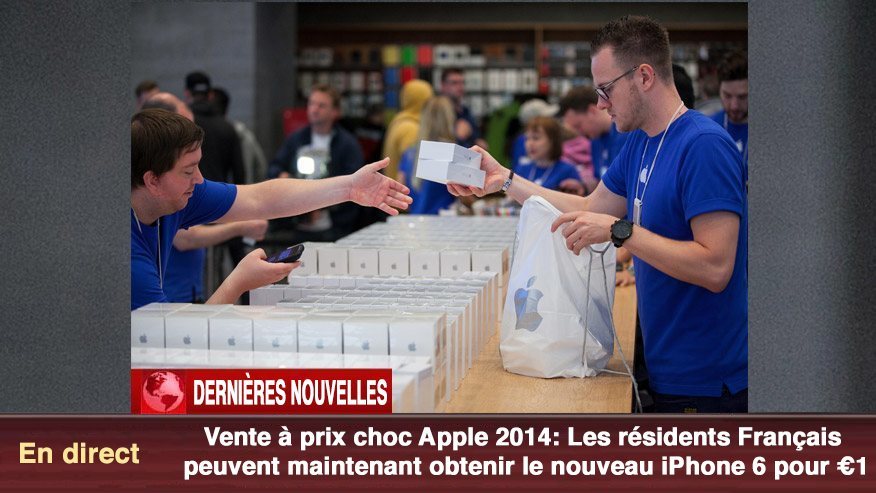 Iphone 6 a 1€ !!