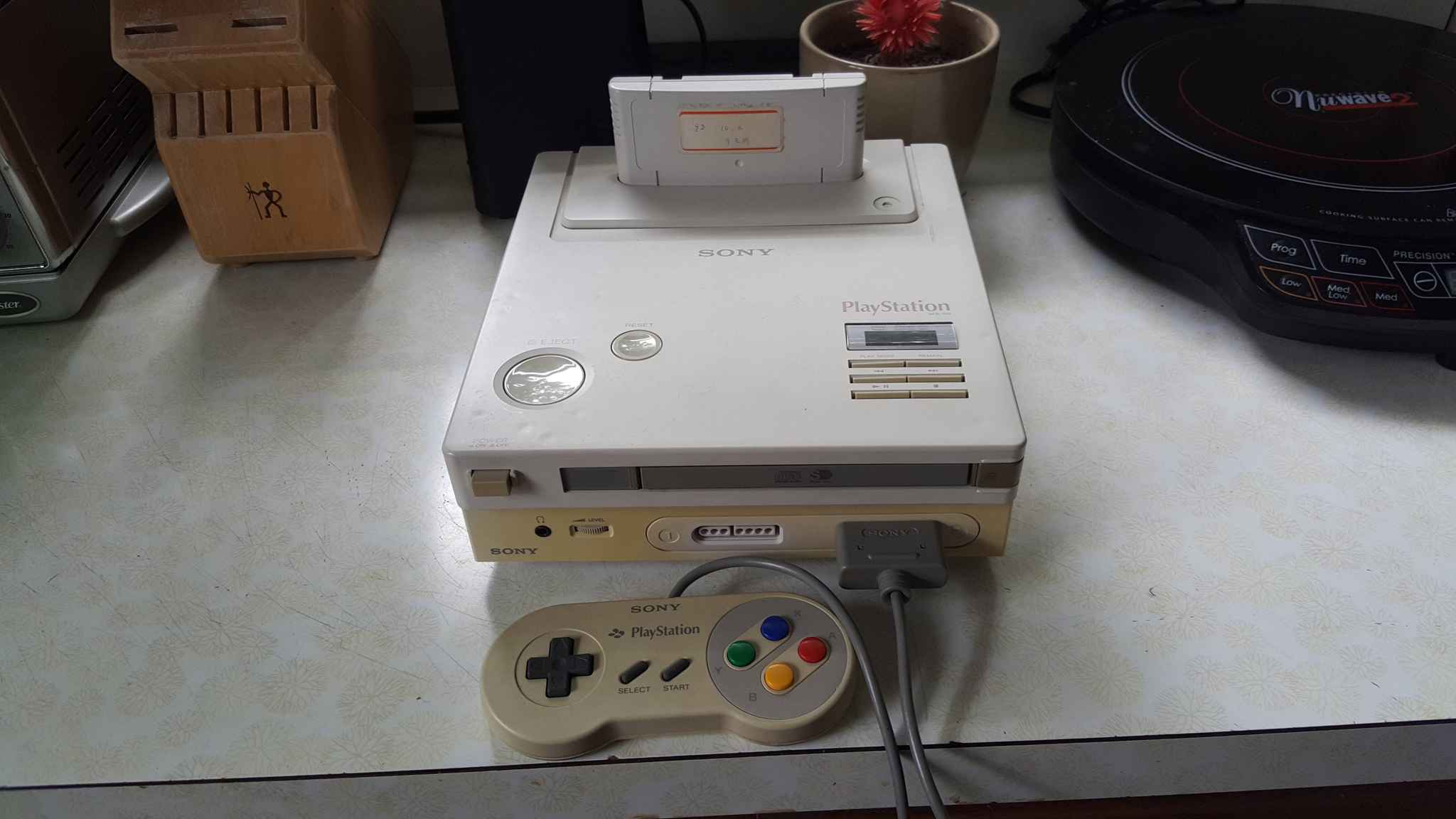 Prototype de console créé par Nintendo et Sony 