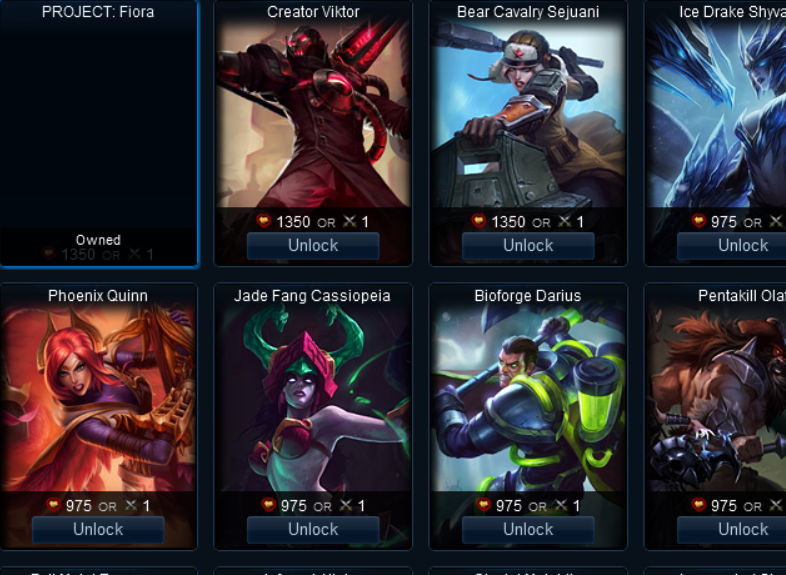 Riot SPoil sur le PBE &quot; Project Skins&quot;