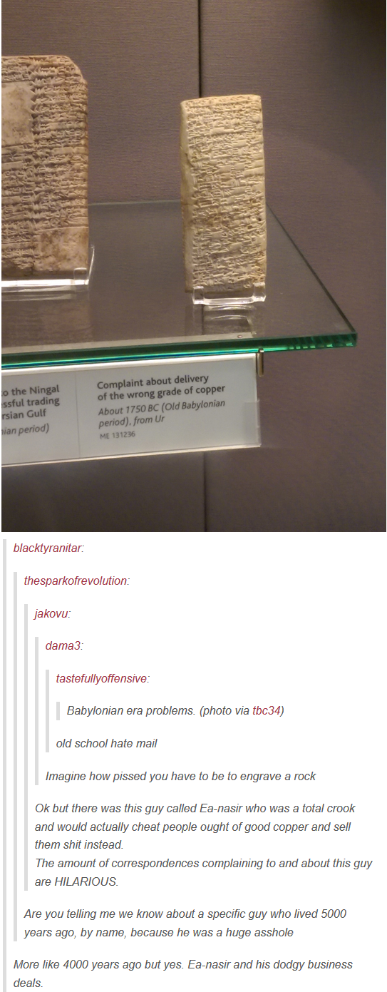 Quelle enflure ce Ea-nasir.