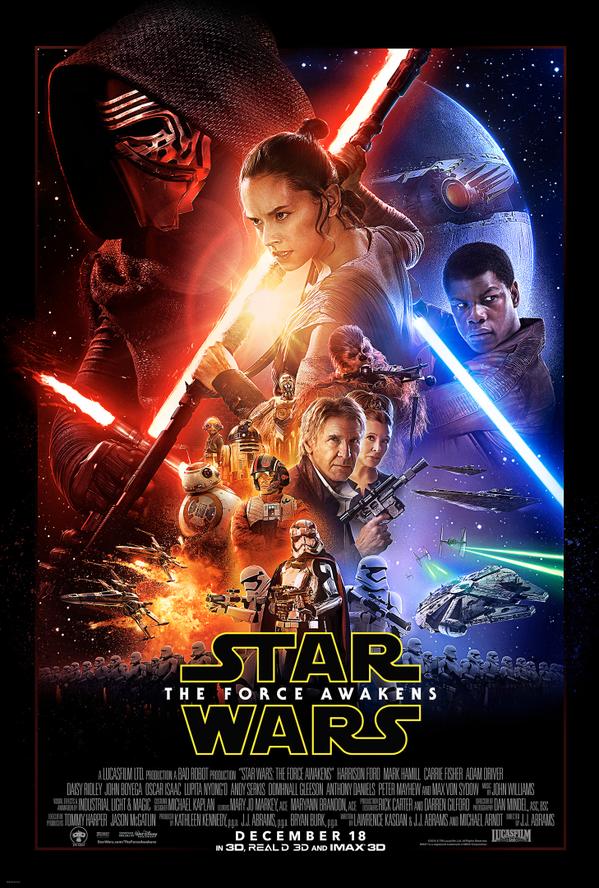 Nouveau Poster officiel de Star Wars VII