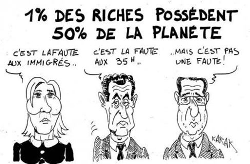 1% ! Ou va le monde ...