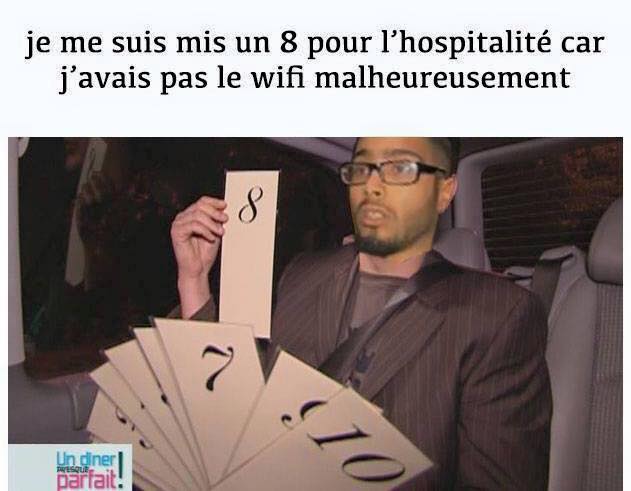 je me suis mis 8 ..qué tete de con lui alors !!!