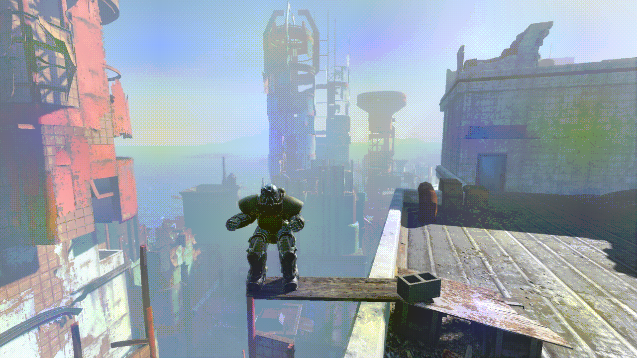 Il faut 100 sauts pour casser une planche sur Fallout 4