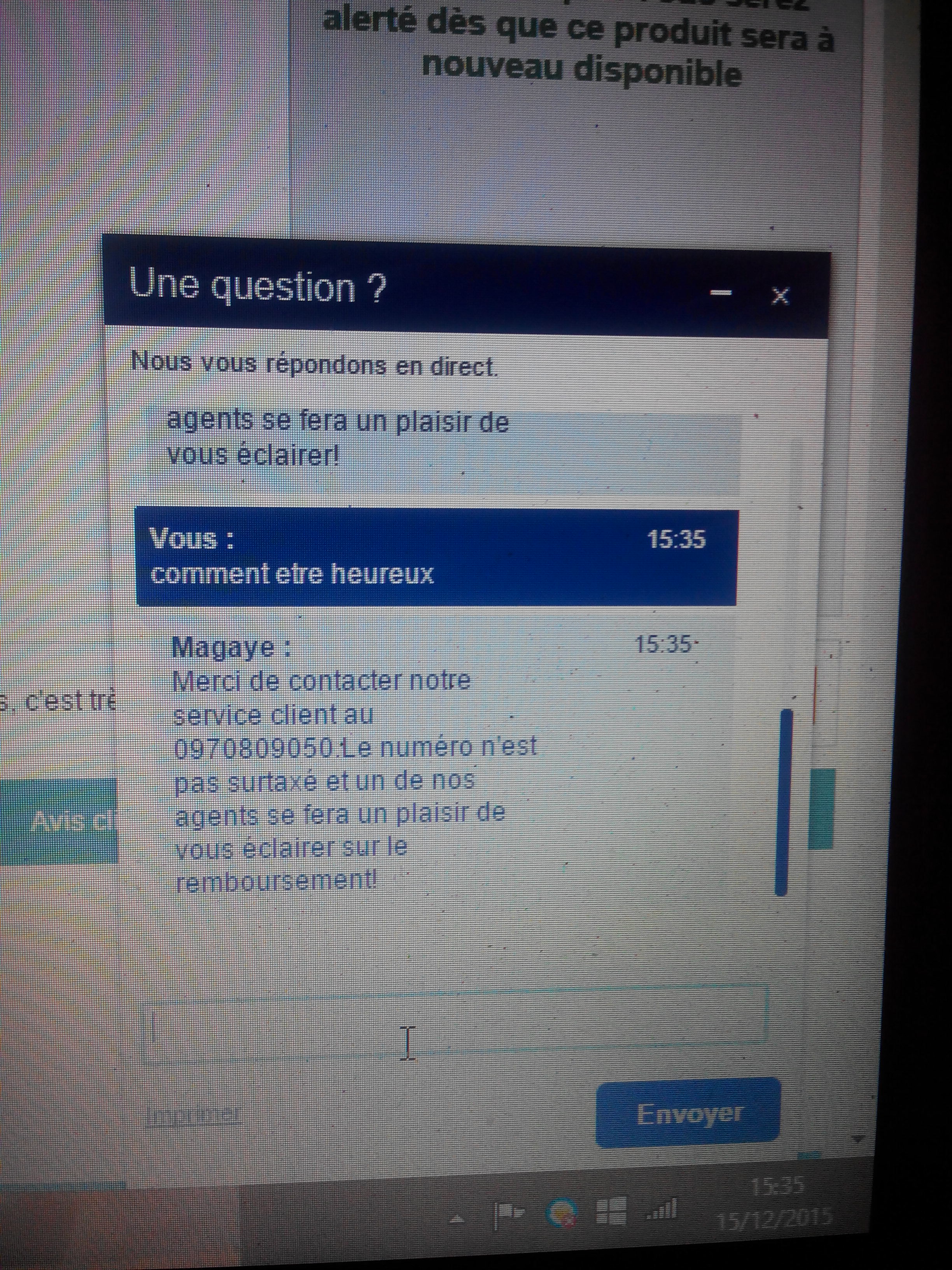 Personne ne m'écoute