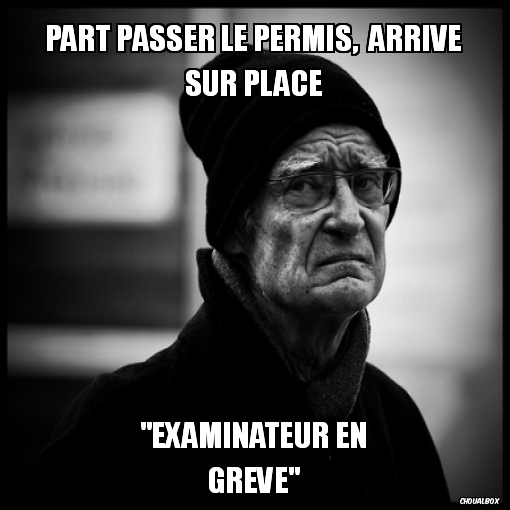 Stressé, paré, conditionné... et stressé, surtout.