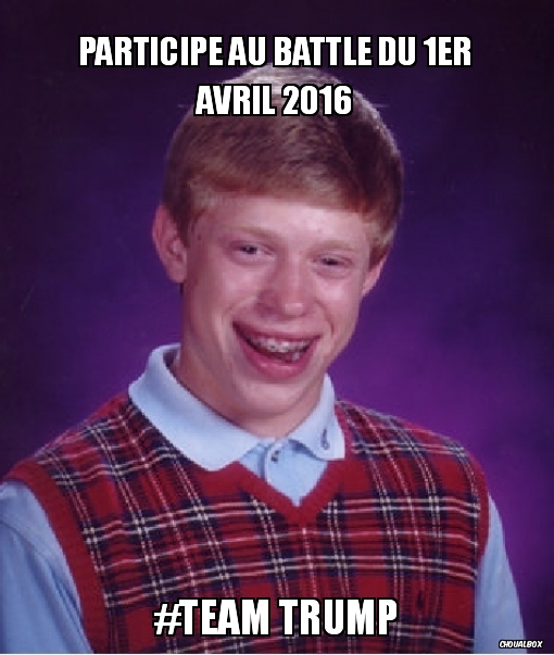 Participe au battle du 1er Avril 2016
