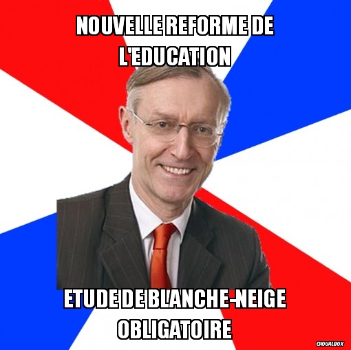 Nouvelle réforme de l'éducation
