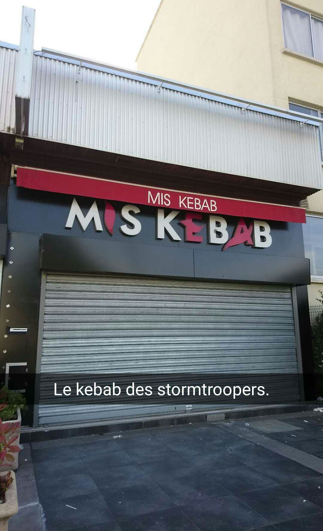 Le kebab des stormtroopers