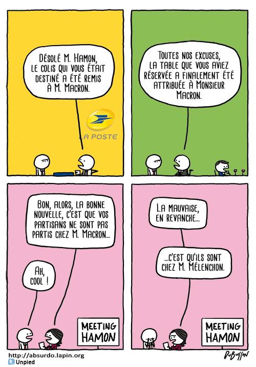 P'tit bonhomme qui partage tout ce qu'il a !