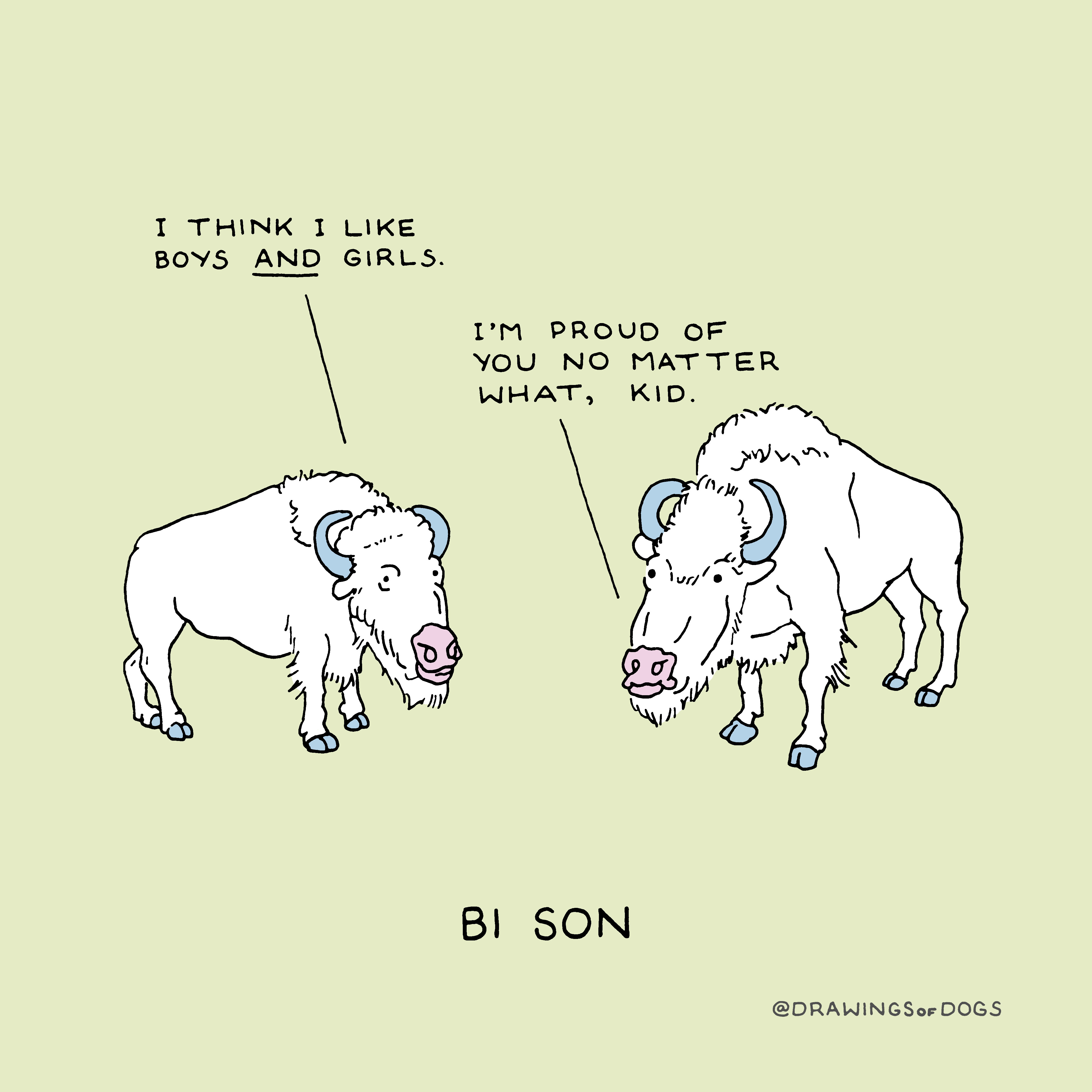 I m bi. Бизон мемы. Бизон i bi son. Im bi son. Мем про бизонов.
