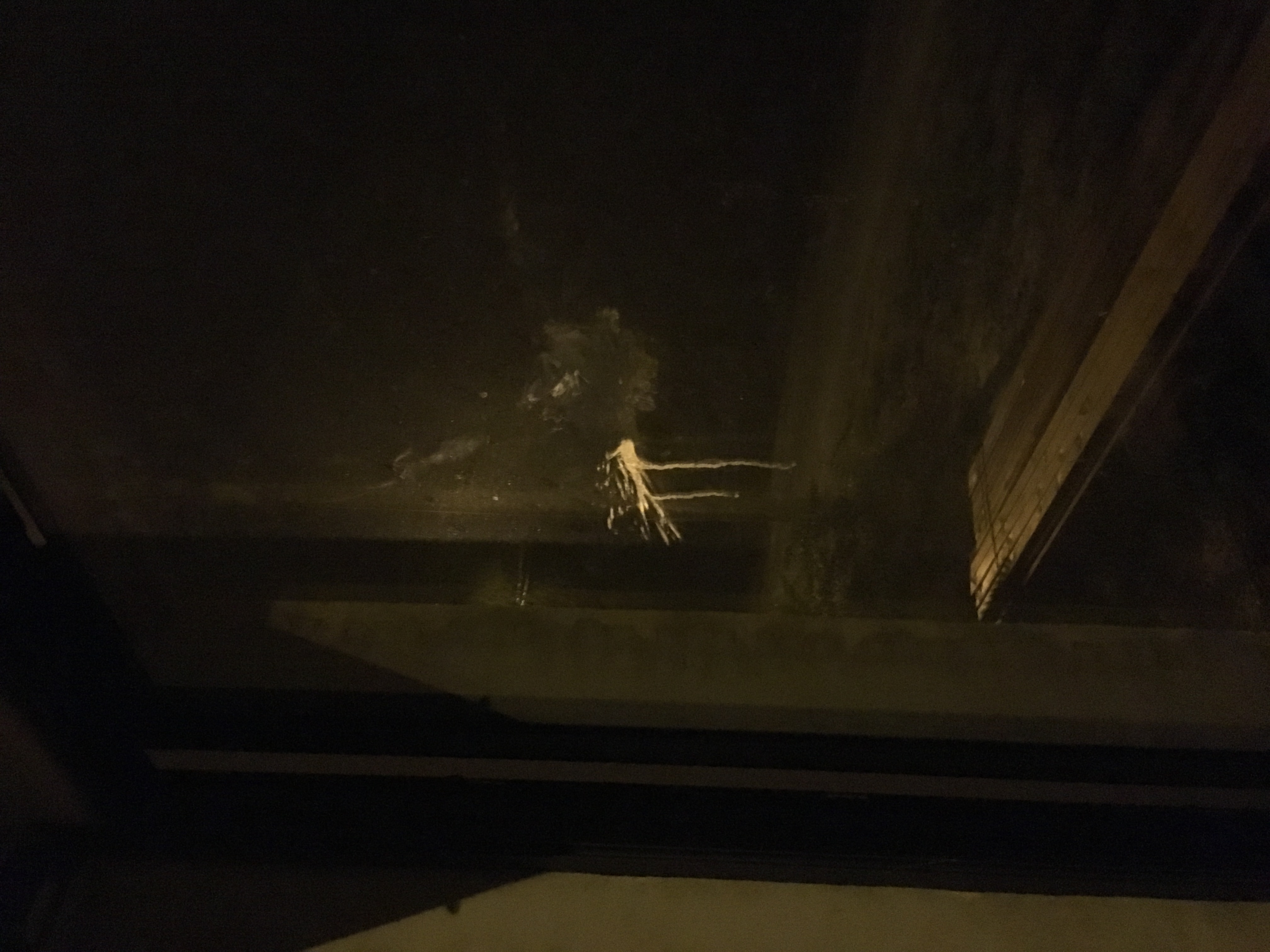 Choc frontal et déjection 