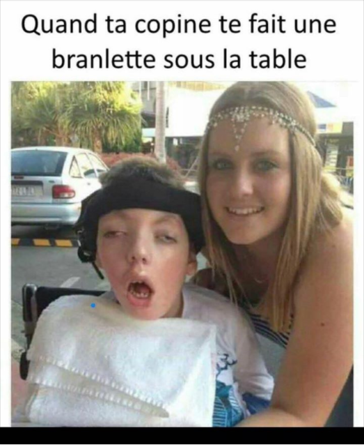 C'est toujours les handicapés qui gagnent 