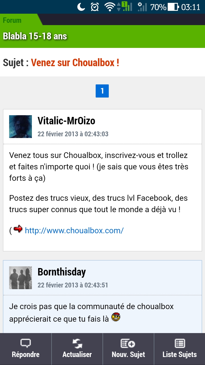 Les méandres des Internets