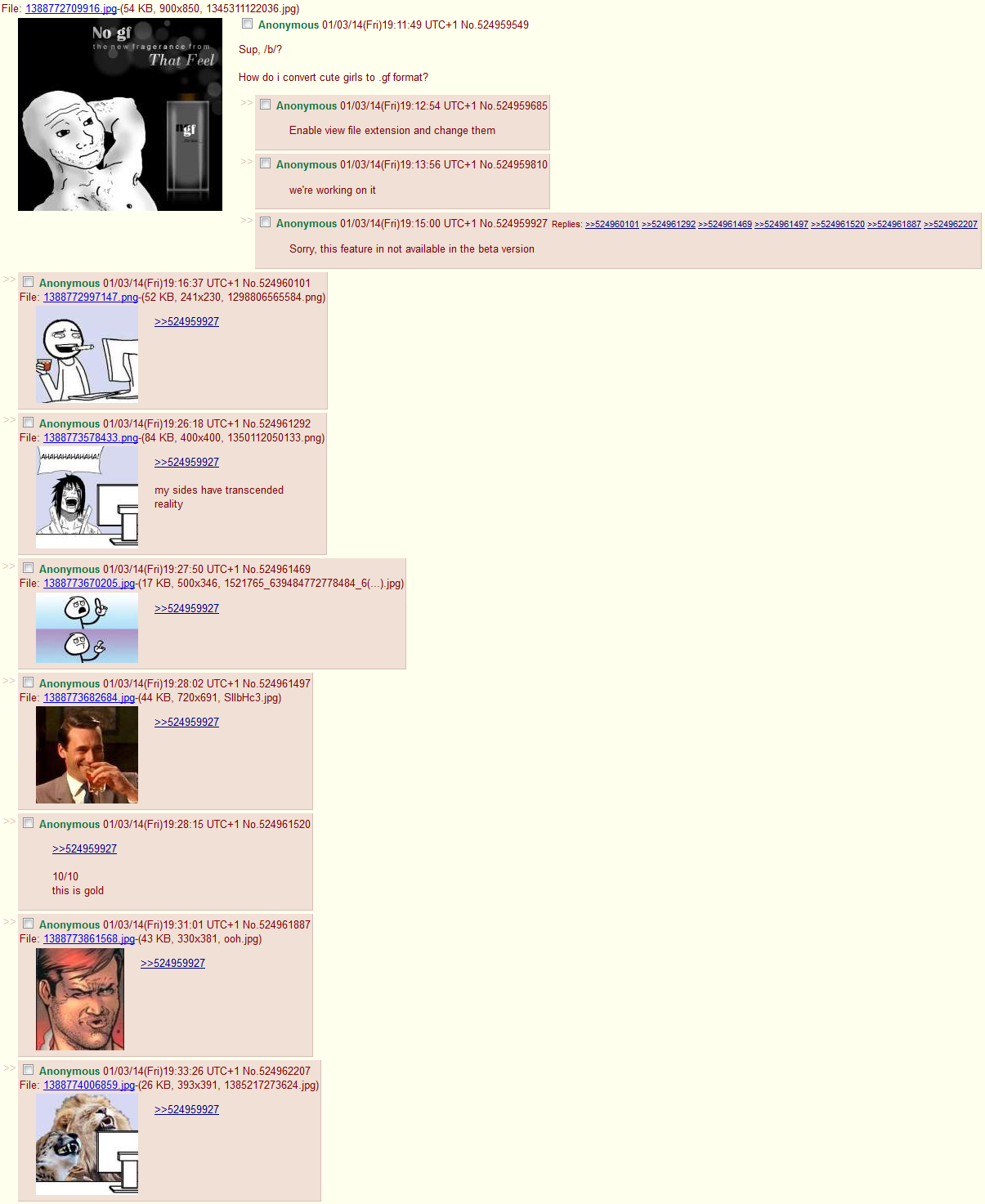 Anon veut convertir une fille