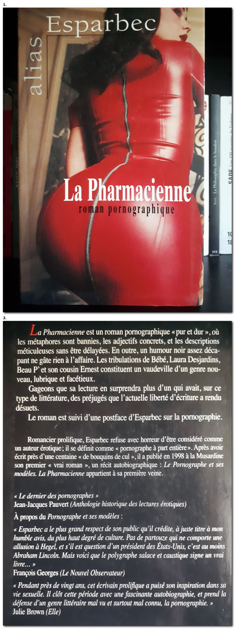 Romans Pornographiques#1: La pharmacienne - George Pailler alias Esparbec