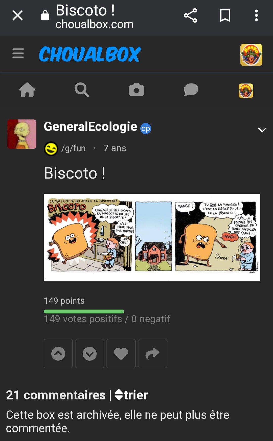 La biscotte