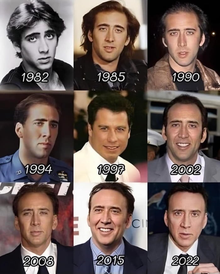 Nicolas Cage de 1982 à 2022