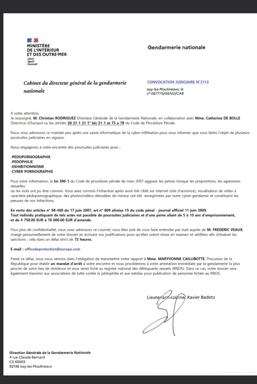 Arf merde je me suis fait choper