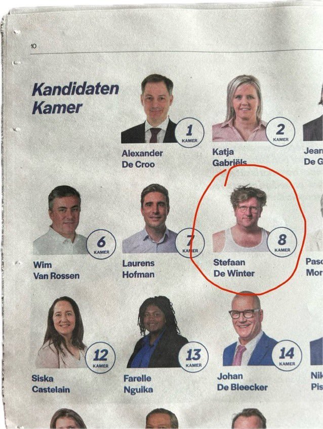 Les élections en Belgique…