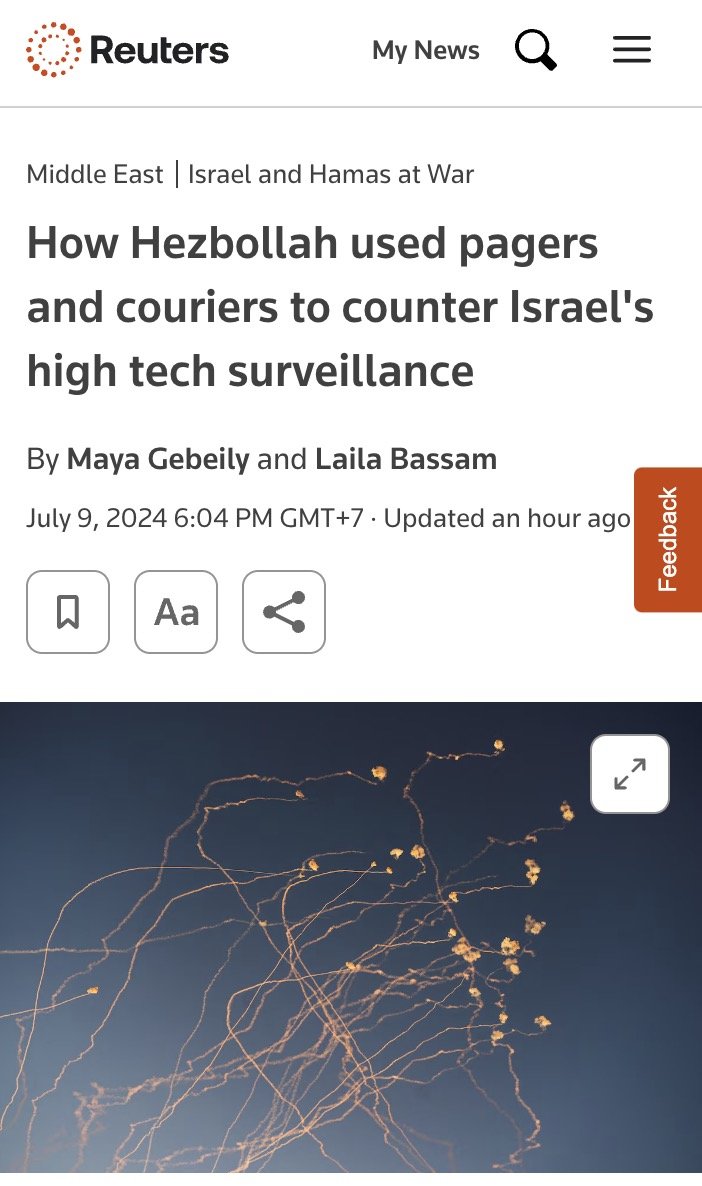 Comment le Hezbollah a utilisé des bipeurs et des coursiers pour contrer la surveillance high tech d'Israël