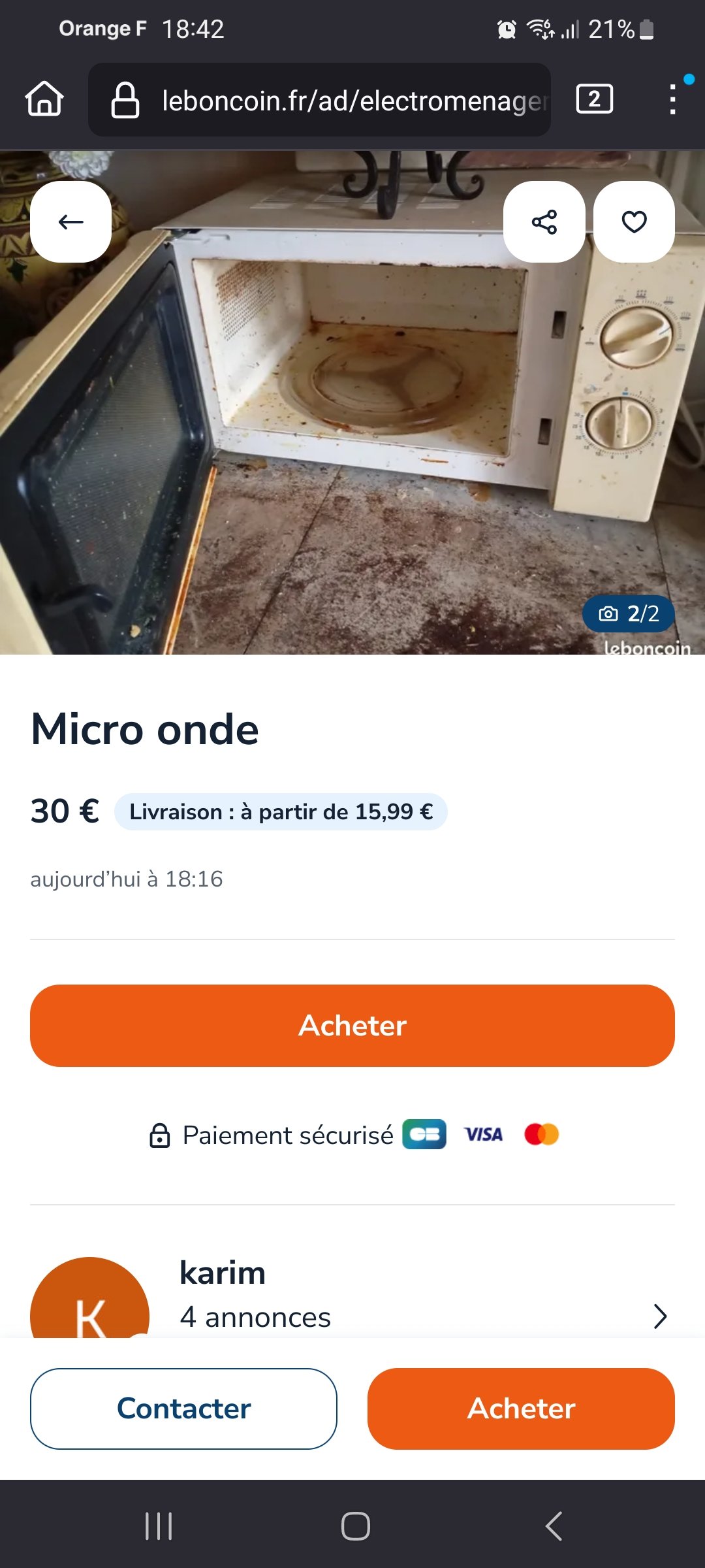 La bonne affaire du jour.