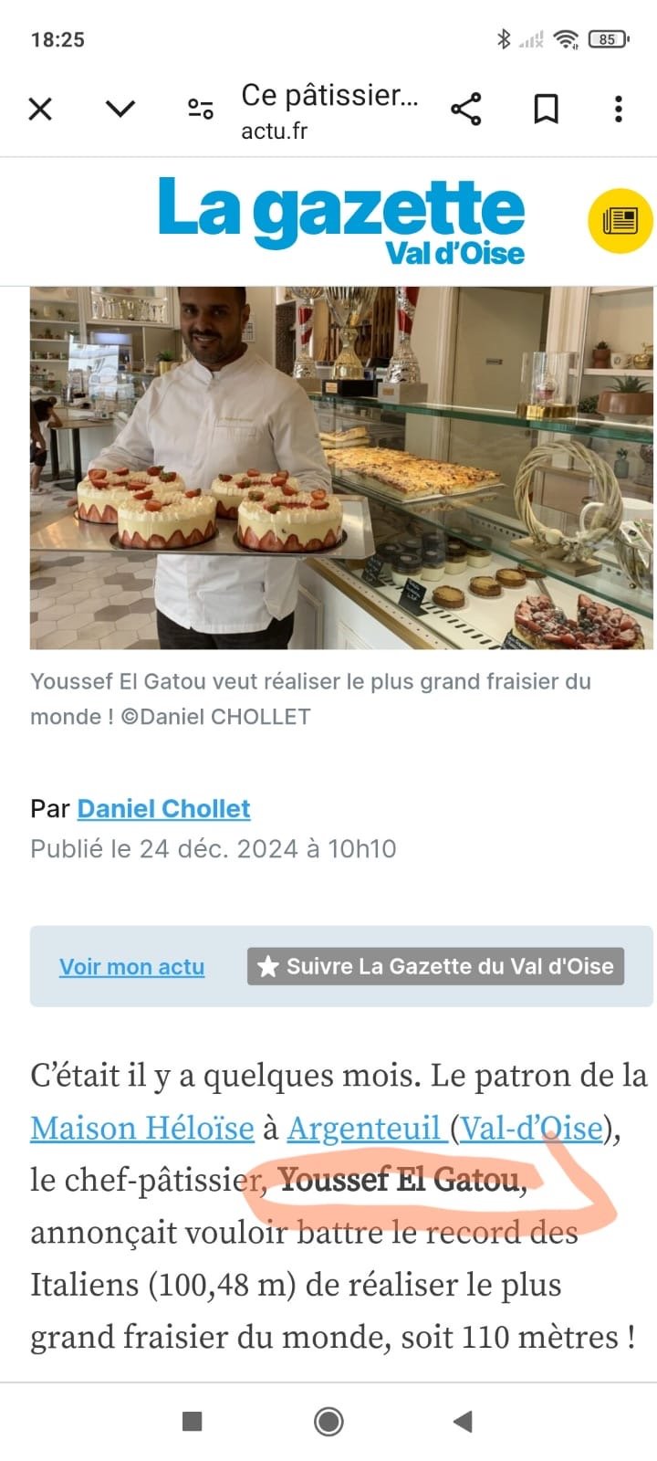 Mr Gatou veut faire des gâteaux