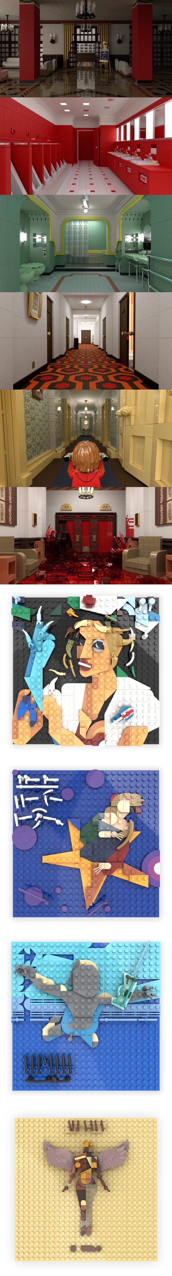 Musique et films version Lego.