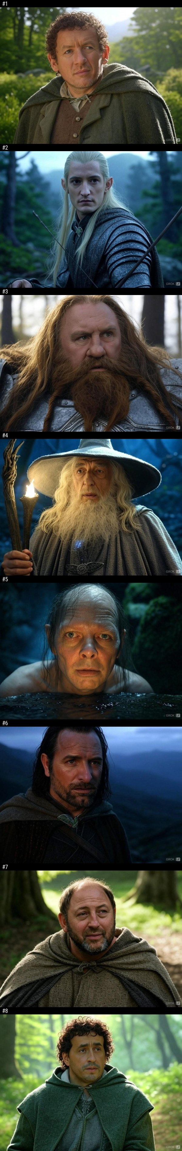 Le seigneur des anneaux version Française.