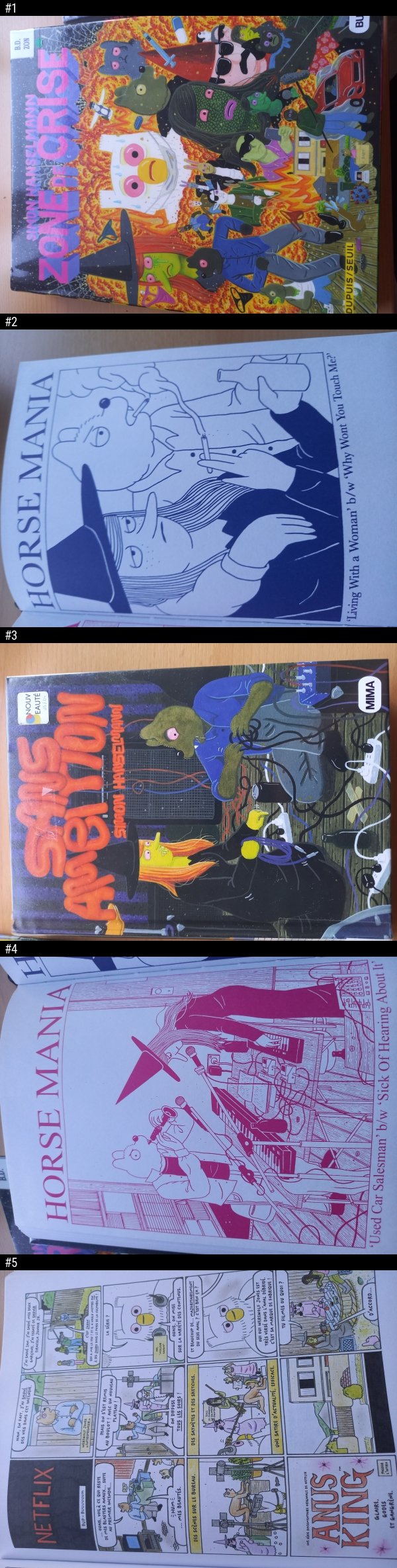 Je continue sur Simon Hanselmann...