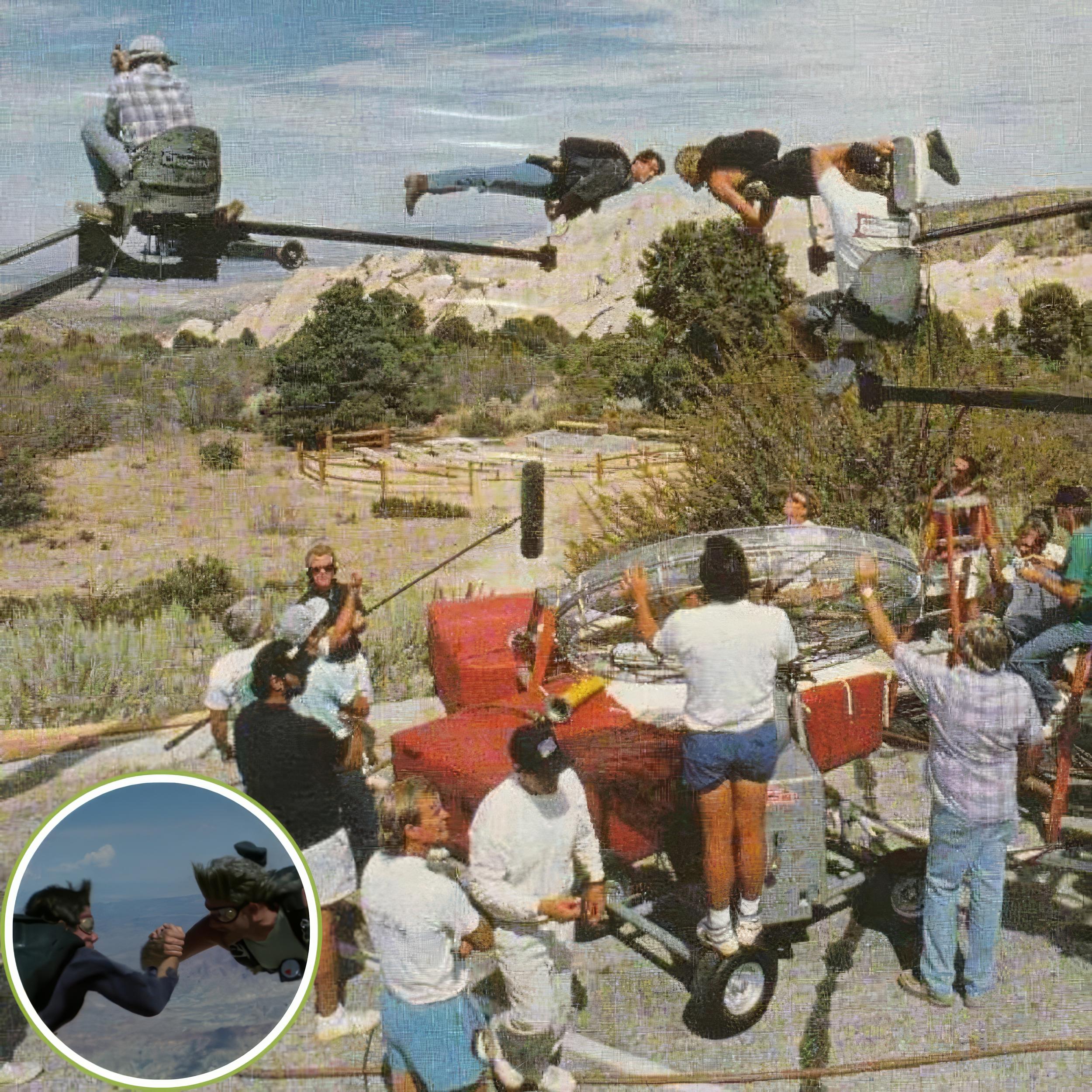 Derrière la scène de chute libre de Point Break