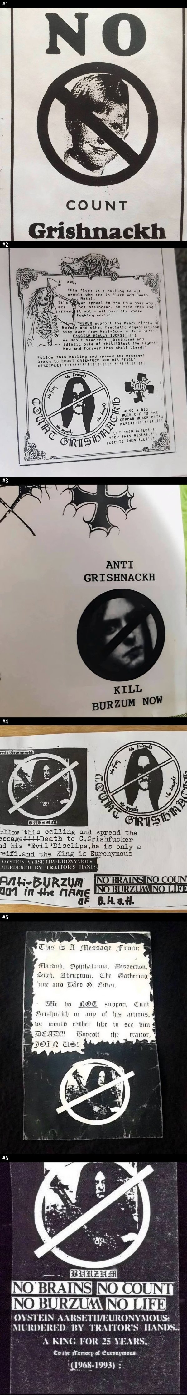 Burzum vs Mayhem à l'époque.Putain je ne savais pas pour Marduk...