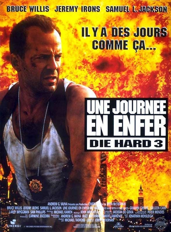 Il y a 30 ans sortait Die Hard 3 aux Etats Unis.